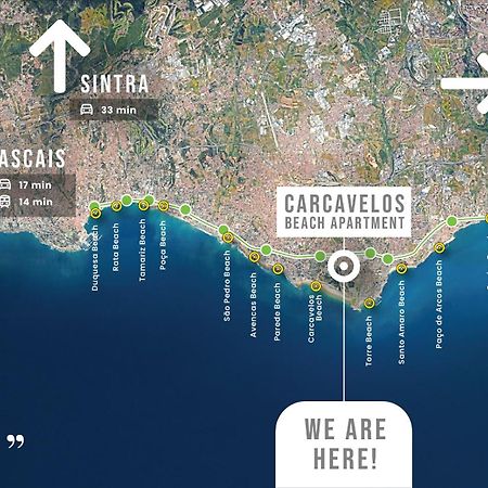 Carcavelos Beach Apartment Cascais Esterno foto